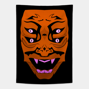 Demon Mask V Tapestry