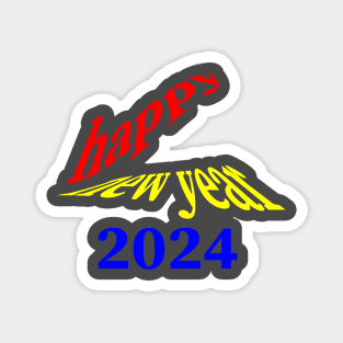 happy new year 2024 Magnet