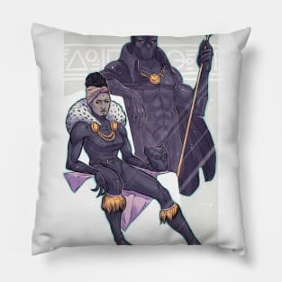 [dracotober 20] Black Panther Pillow