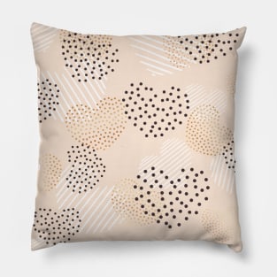 Luxury Golden colors Aesthetic Design Pillow