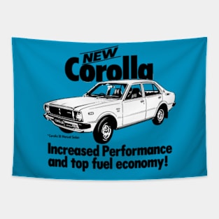 NEW TOYOTA COROLLA - advert Tapestry