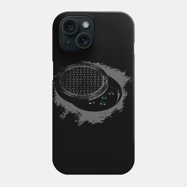 Awesome Neighborhood Hero Watchers Inspired Ninja New York Sewer Heroes Phone Case by BoggsNicolas