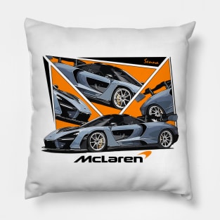 McLaren Senna Supercar Pillow