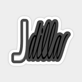 J Dilla Tshirt Magnet