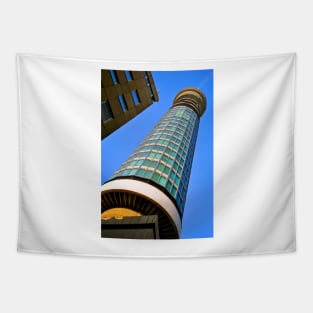 BT Post Office Tower Fitzrovia London England Tapestry