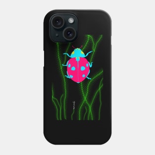 Ladybug Coccinella septempunctata Phone Case