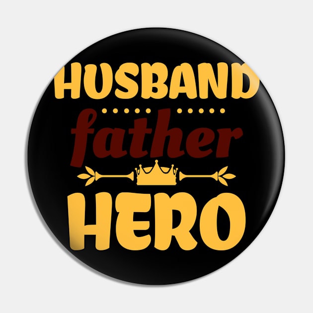 Best Dad Hero Ain't No Daddy Gifts for Men Pin by TheOptimizedCreative