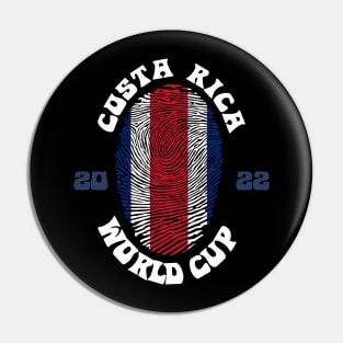 Costa Rica World Cup 2022 Pin