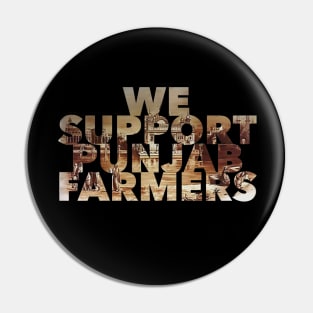 We support Punjab farmers Pin