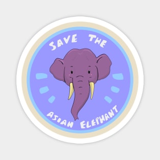 Save the Elephant Magnet