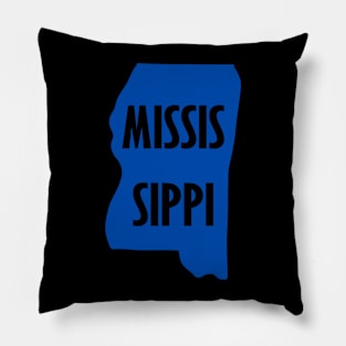 Mississippi State Pillow