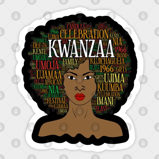 Happy Kwanzaa Ethnic African Woman Art Board Print for Sale by  blackartmatters