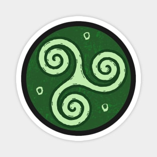 Celtic Spiral Knot Magnet