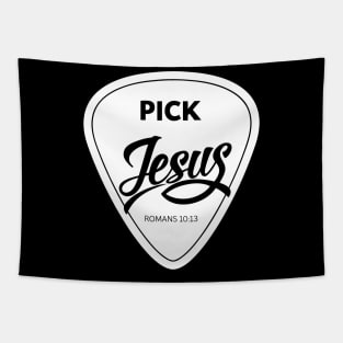 Pick Jesus Christian Tapestry