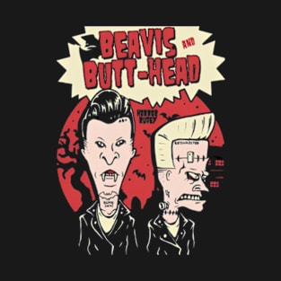 Beavis and Butt-Head, vampire edition T-Shirt