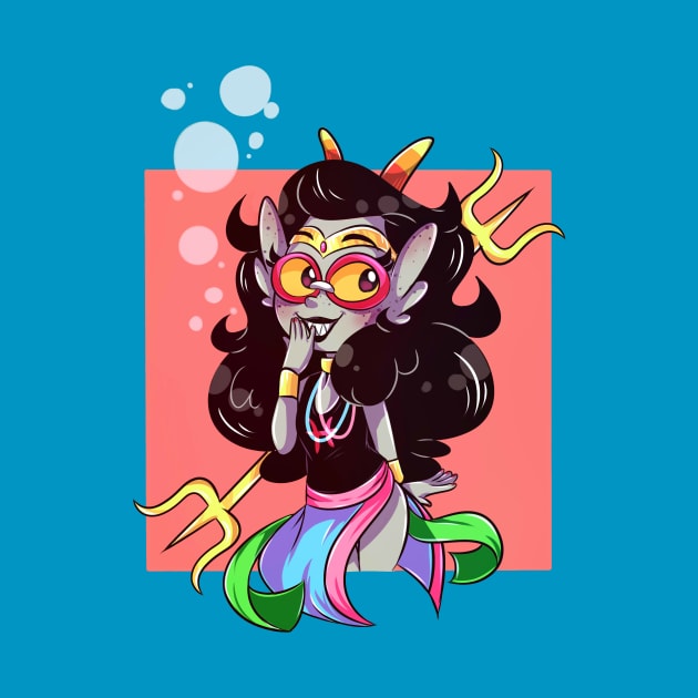 Homestuck-Feferi by Midnight_rabbit