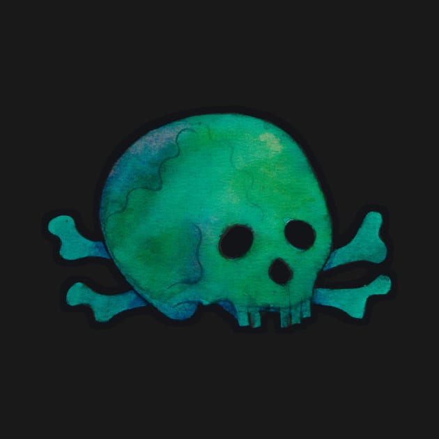 Skull and bones by Rough-Cut Head