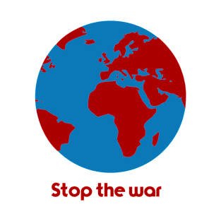 Red Earth Stop the War T-Shirt