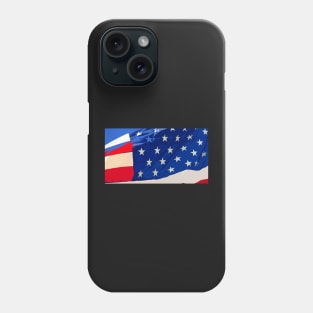 American flag face mask design A Phone Case