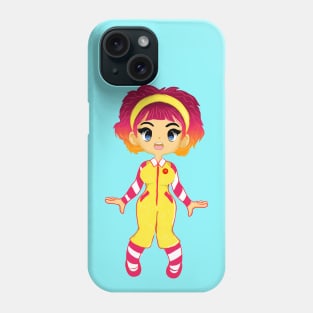 Chibi McDonald's Phone Case