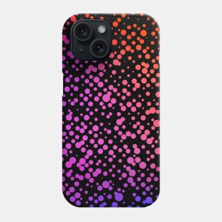 Chaotical pink dots Phone Case