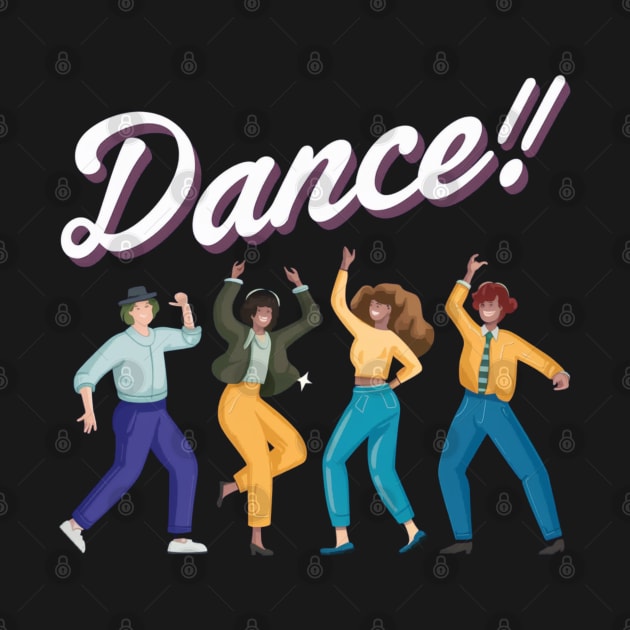 dancing people by Hunter_c4 "Click here to uncover more designs"