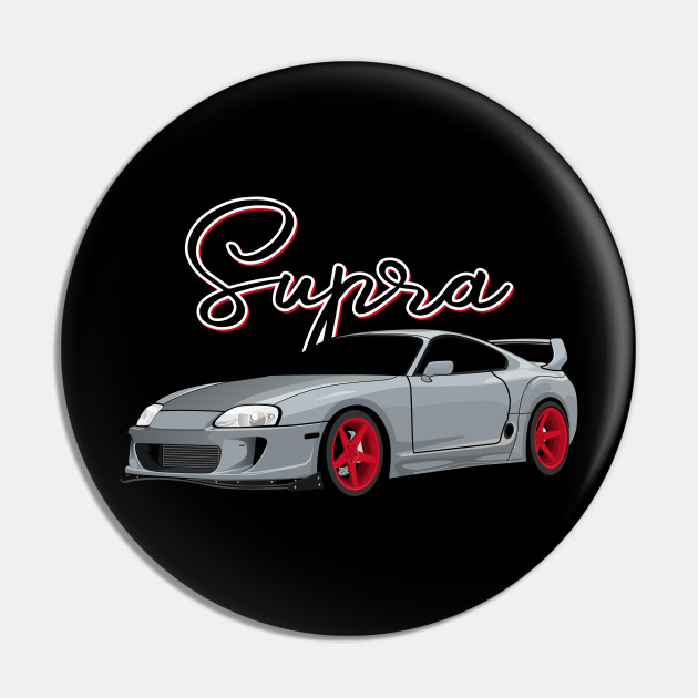 Supra Drifting Car Supra Pin Teepublic