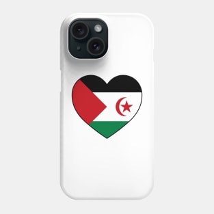 Heart - Western Sahara Phone Case