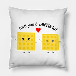 Love You a Waffle Lot Pillow