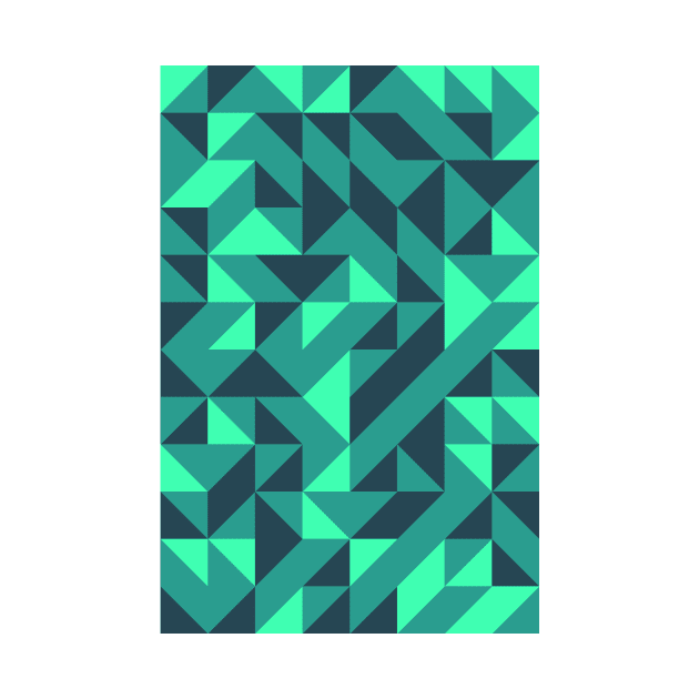 Wonderful Geometric Pattern - Triangle #2 by Trendy-Now