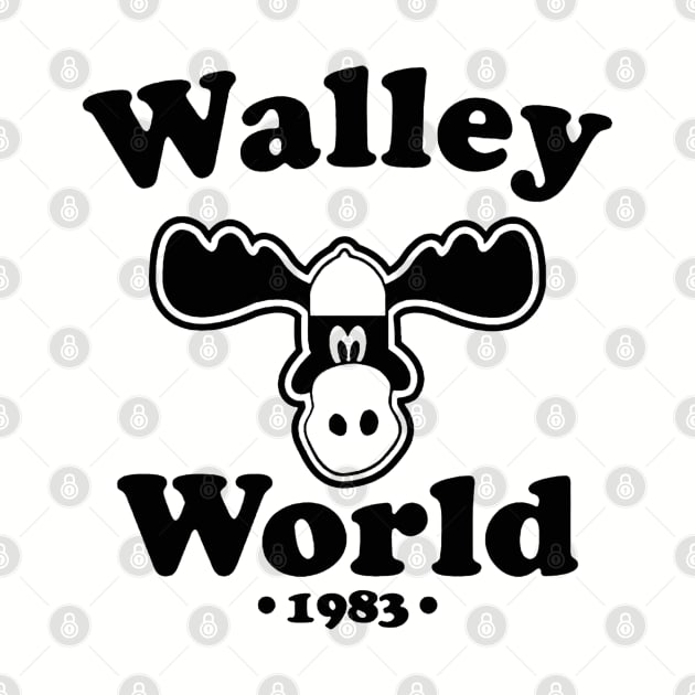 Walley World moose black funny by RileyDixon