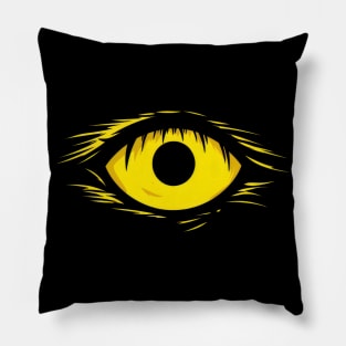 Yellow Eye Pillow