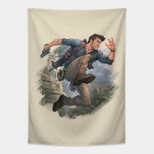 Uncharted 4 (transparent) Tapestry