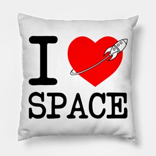 I Heart Space Pillow