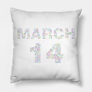 March 14 Pi Day Maths Pillow