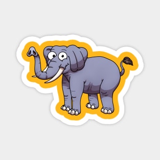 Cute Elephant Magnet