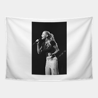 Faith Hill BW Photograph Tapestry