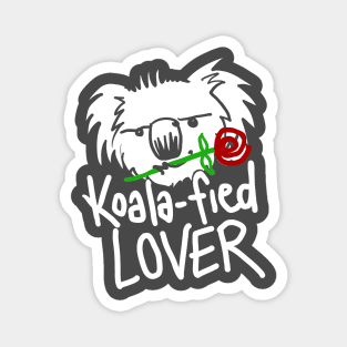 "Koalafied Lover" Australian Themed for Valentine's Day Magnet