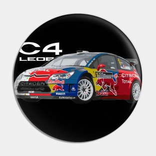 Sébastien Loeb C4 WRC CAR Pin