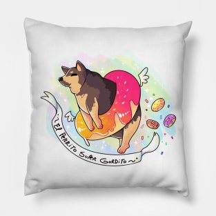 El perrito super gordito Pillow