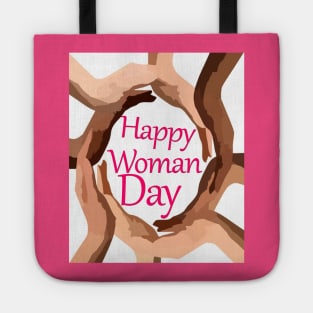 happy woman day Tote