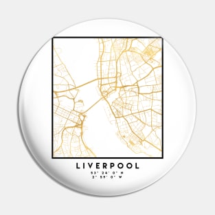 LIVERPOOL UNITED KINGDOM CITY STREET MAP ART Pin