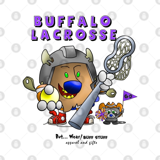 Buffalo Lacrosse by McCullagh Art