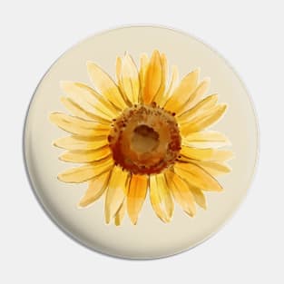 Mothers Day Sunflower Pin