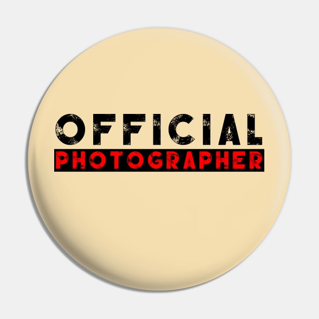 Official Photographer Paparazzi Pin by Closeddoor