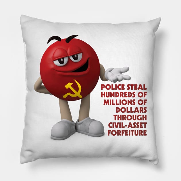 ACAB - Communist Pillow by Football from the Left