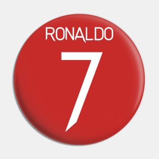 Ronaldo united 7 Pin