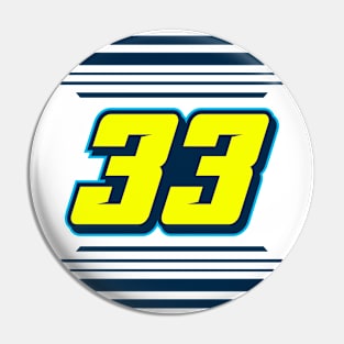 Lawless Alan #33 2024 NASCAR Design Pin