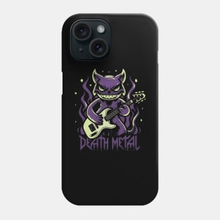 death metal Satanic Baphomet cat Phone Case