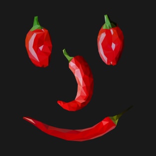 Spicy Red Chili Face T-Shirt